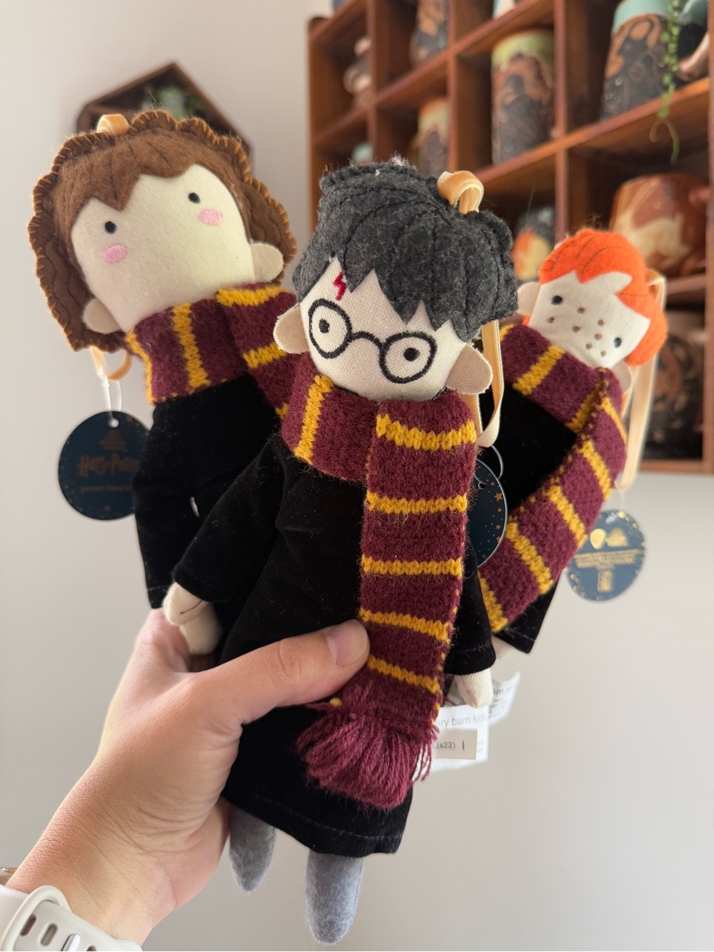 Pottery Barn Kids Harry Potter Doll Ornaments